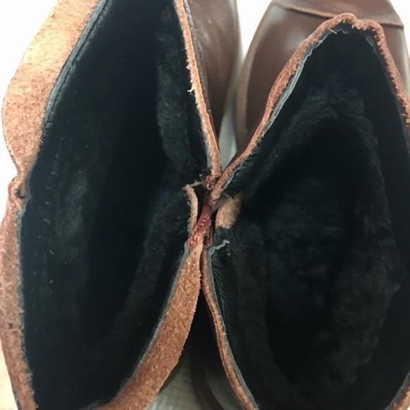 Small size leather winter boots - Picture 5 of 6